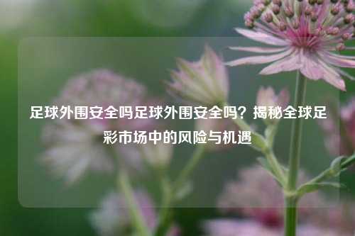 足球外围安全吗足球外围安全吗？揭秘全球足彩市场中的风险与机遇